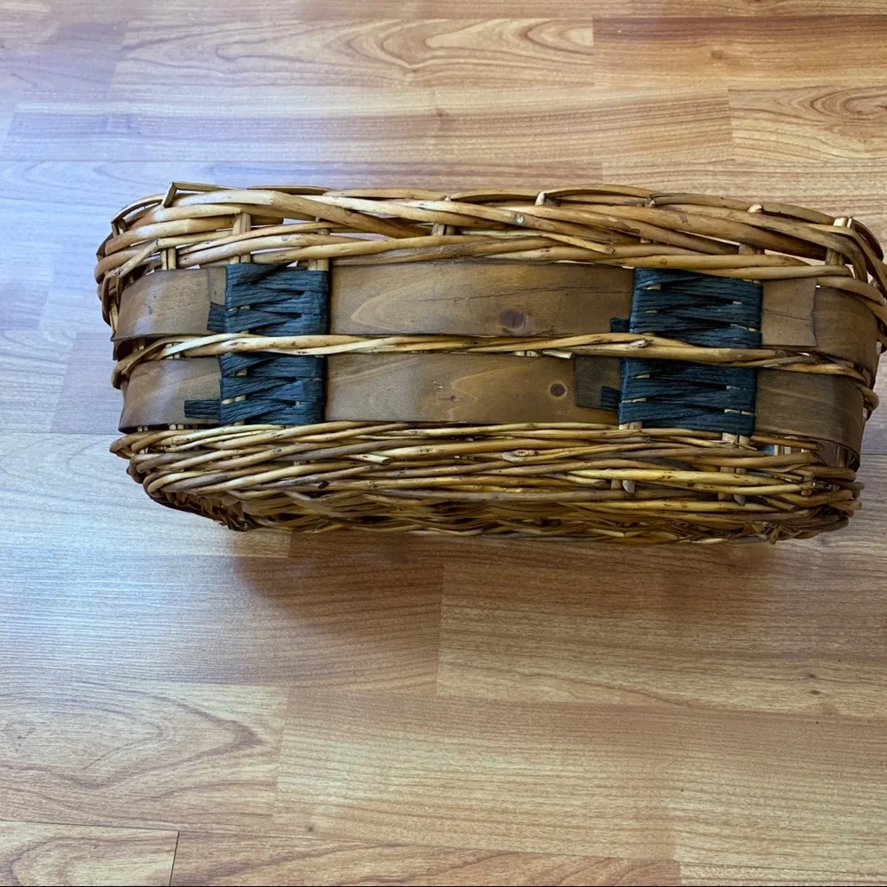 4/$15 One Brown Wicker Basket